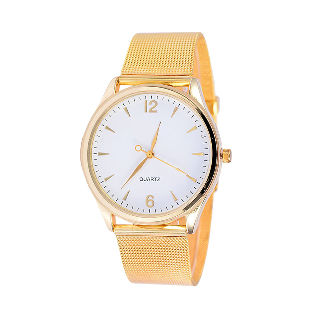 Women Quartz Watch Golden Mesh - Luxury Watch Gift For Her ulasan dan harga