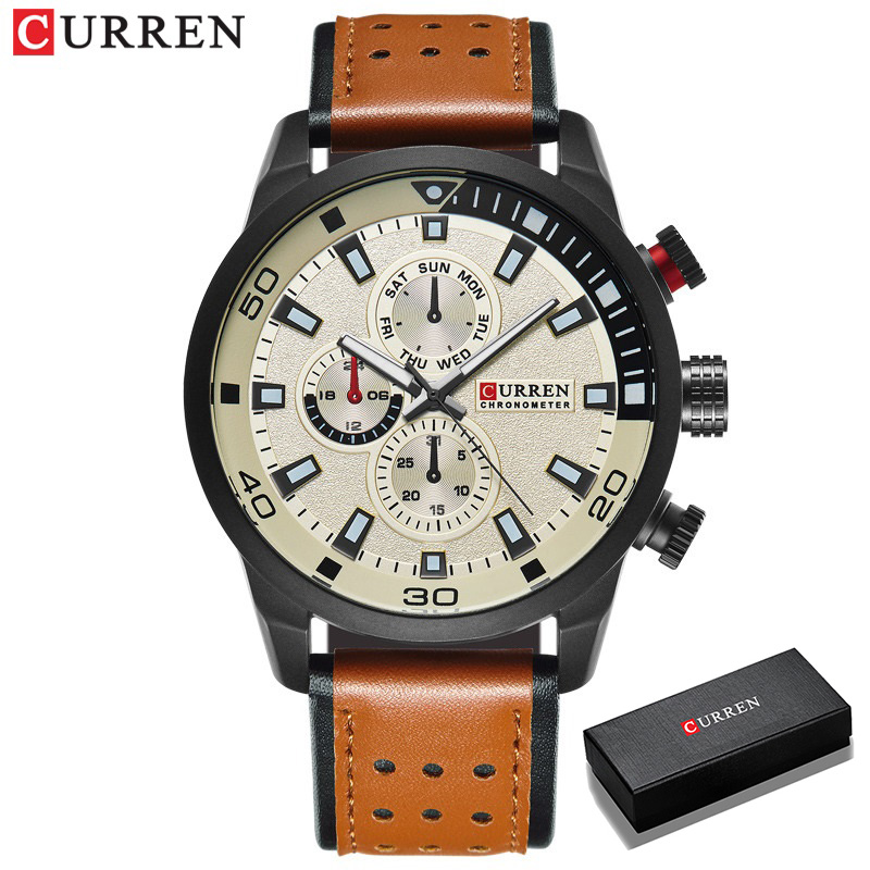 2017 CURREN Stylish Watch Men  - Luxury Watch Magazine ulasan dan harga