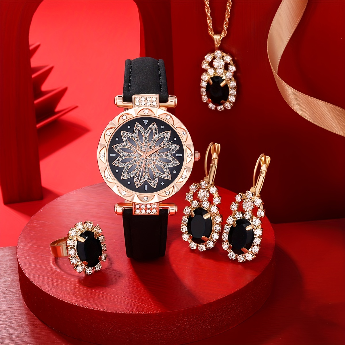 Luxury Rhinestone Quartz Watch - Luxury Watch Gift For Her ulasan dan harga
