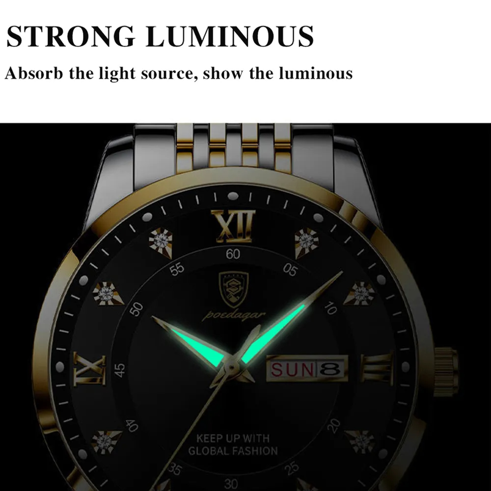 POEDAGAR Top Brand Men Watch S - Luxury Watch Top 10 ulasan dan harga