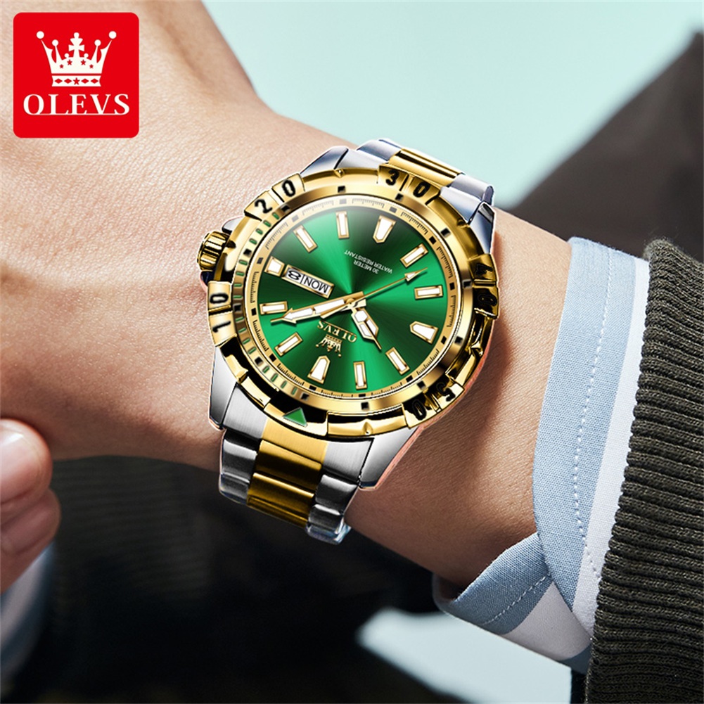 OLEVS 5560 Top Brand Quartz Wr - Luxury Watch Magazine ulasan dan harga