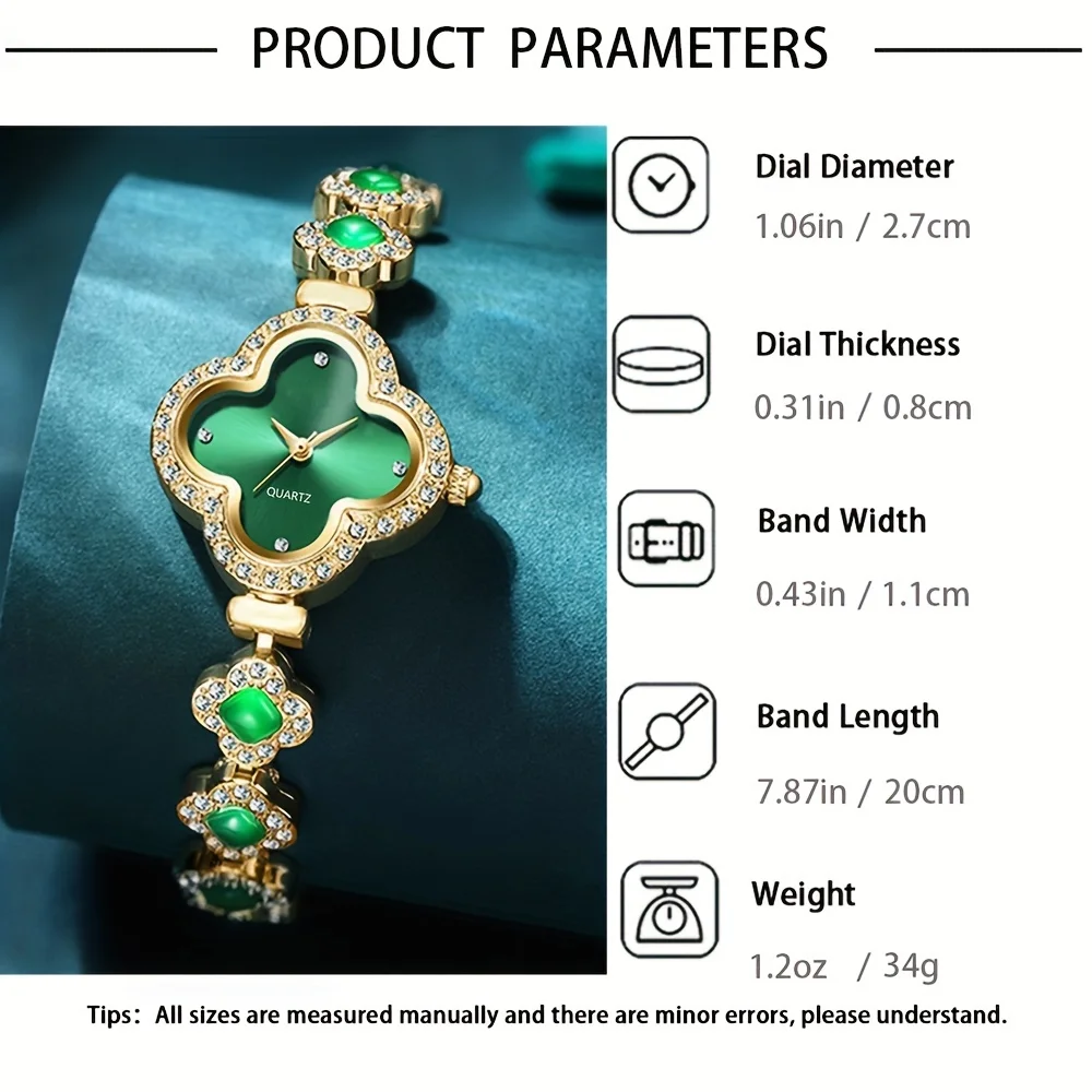 2pcs/set Women's Watch Luxury  - Luxury Watch Gift For Her ulasan dan harga