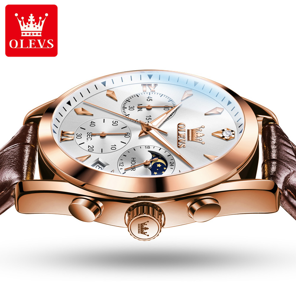 OLEVS Brand New Fashion Quartz - Luxury Watch Magazine ulasan dan harga