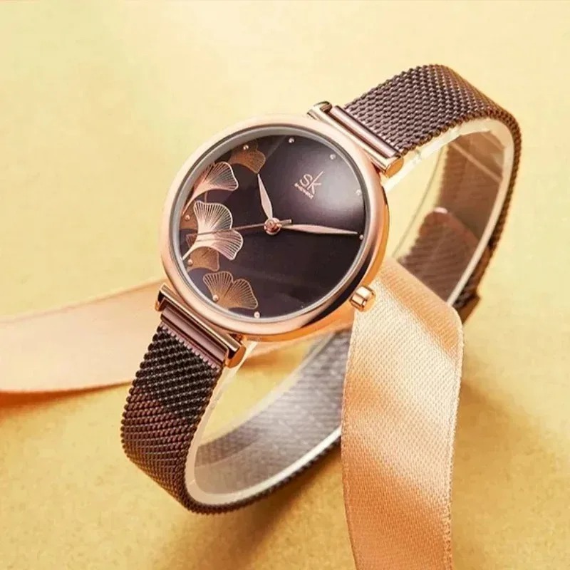 Luxury Women's Ginkgo Leaf Wat - Luxury Watch Gift For Her ulasan dan harga