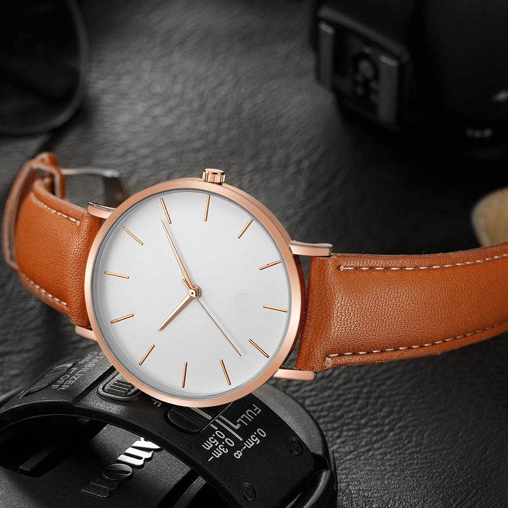 Simple Style Analog Quartz Men - Luxury Watch Magazine ulasan dan harga